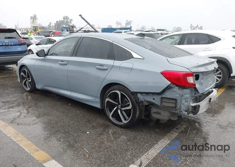 2021 Honda Accord Sport Special Edition from USA, damaged, VIN 1HGCV1F45MA104760